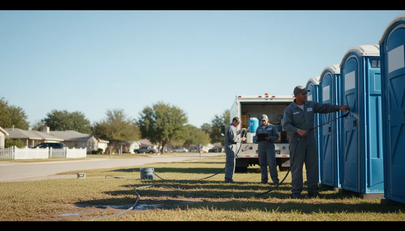 Long-Term Portable Toilet Rental in Denair, CA near me